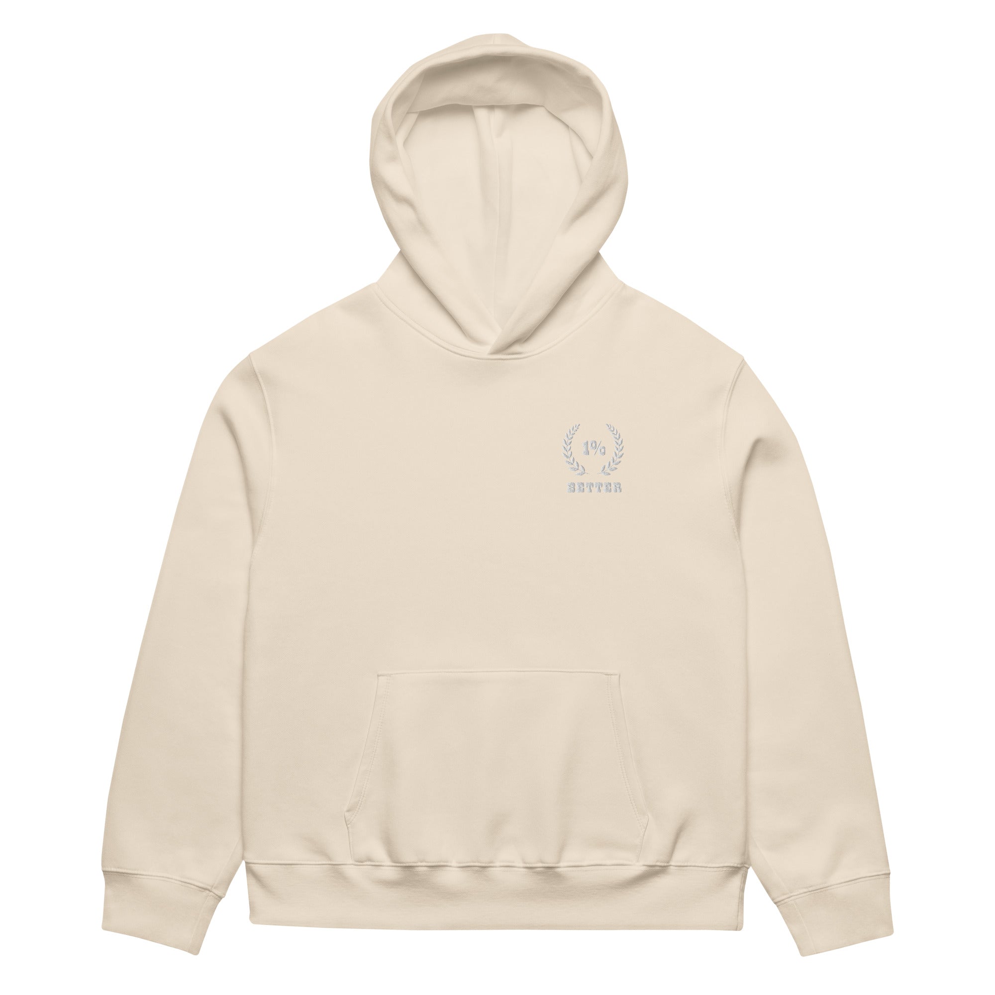 1% Better Oversized heavyweight hoodie - Likeness Brand