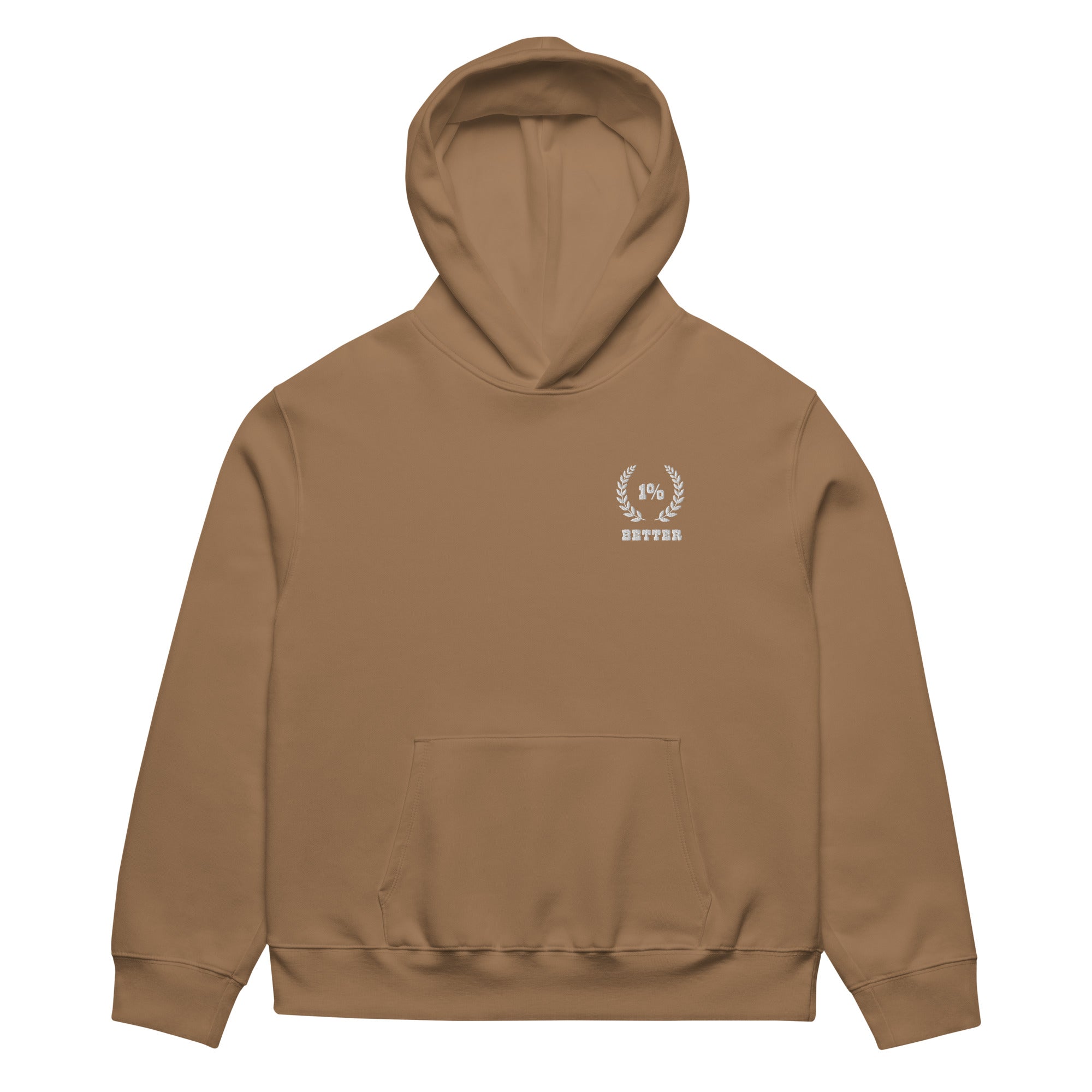 1% Better Oversized heavyweight hoodie - Likeness Brand