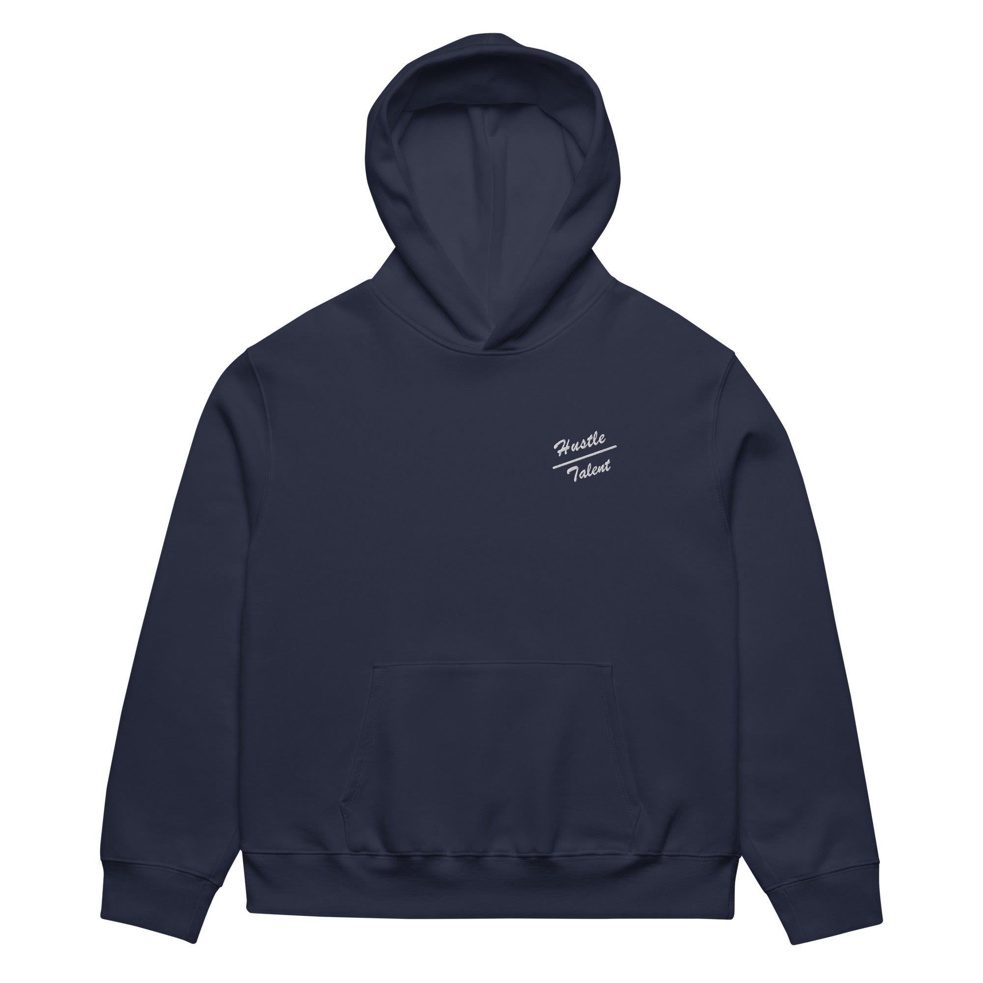 Hustle/Talent Oversized heavyweight hoodie - Likeness Brand