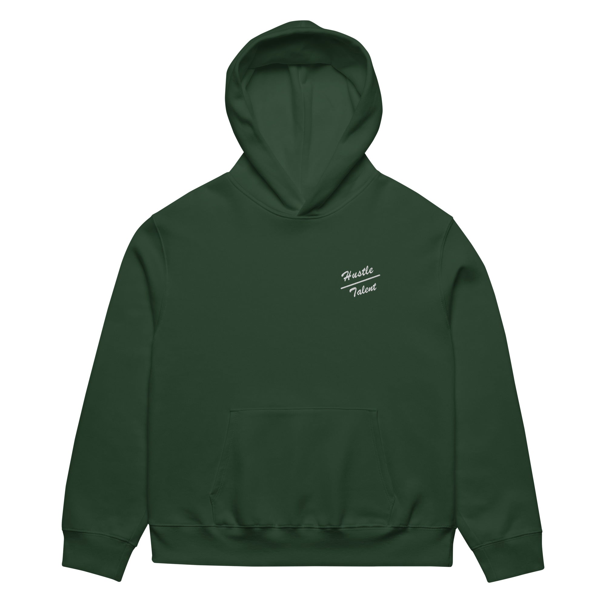 Hustle/Talent Oversized heavyweight hoodie - Likeness Brand