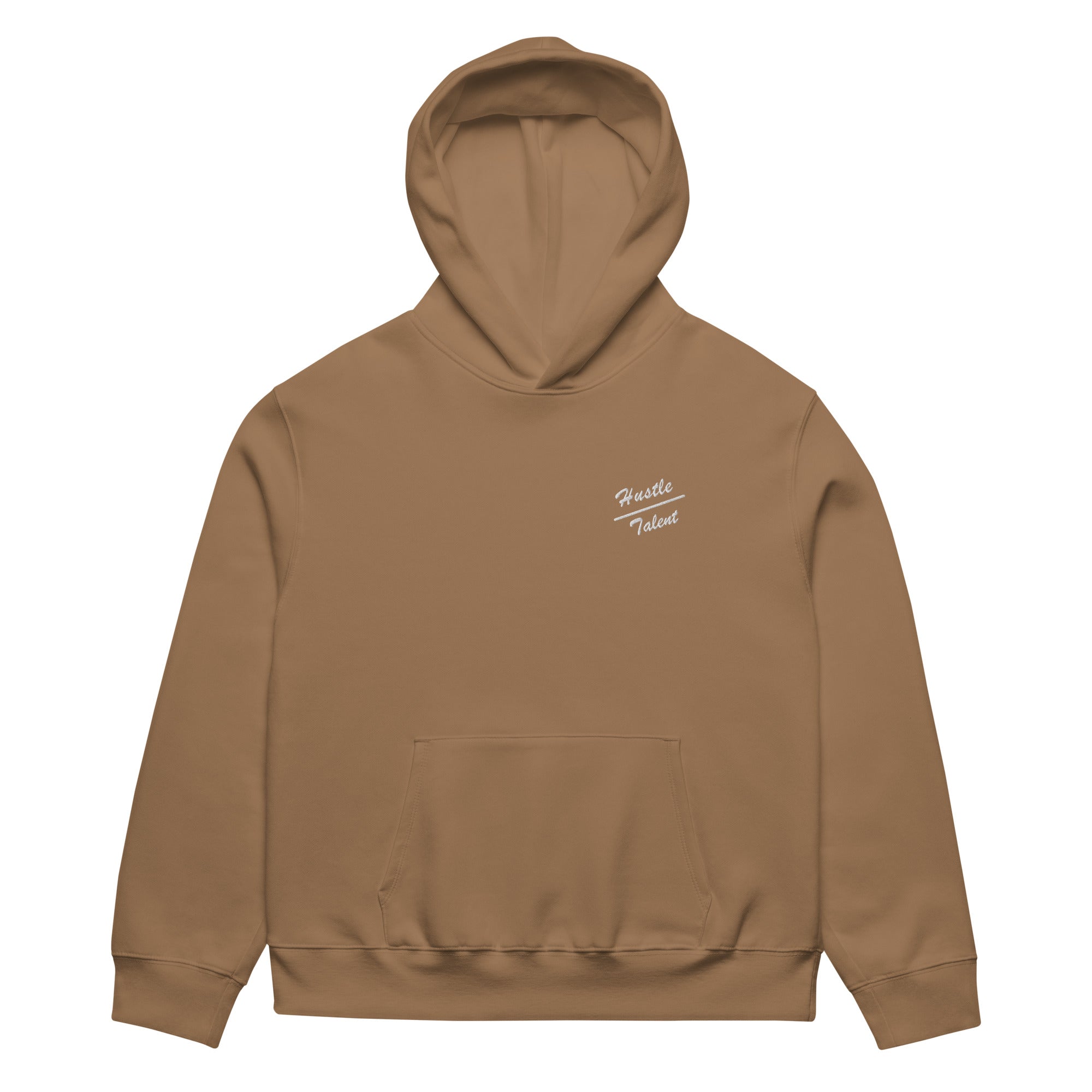 Hustle/Talent Oversized heavyweight hoodie - Likeness Brand