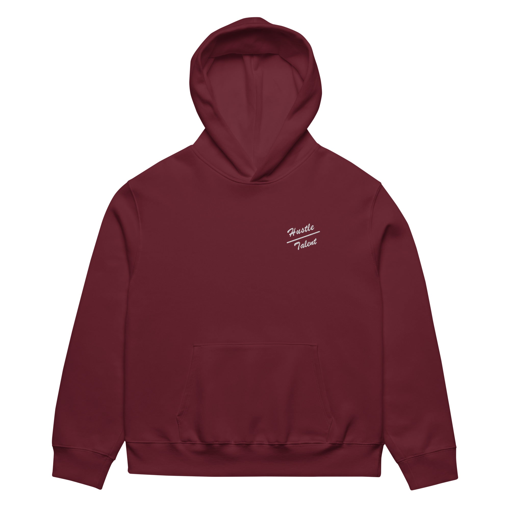 Hustle/Talent Oversized heavyweight hoodie - Likeness Brand