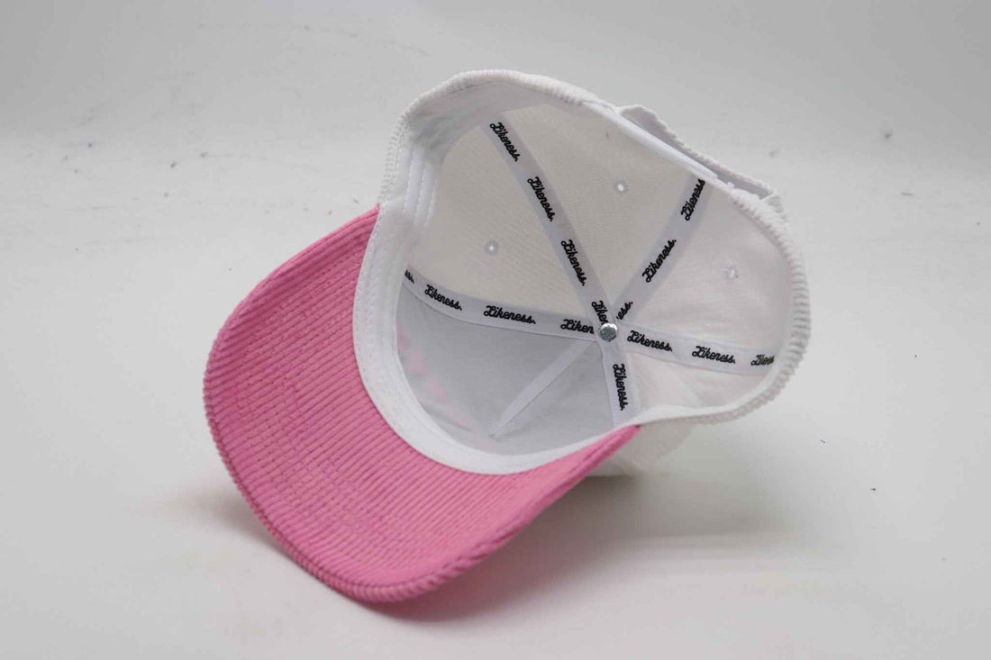 Look Good Play Good Hat Pink Corduroy Edition