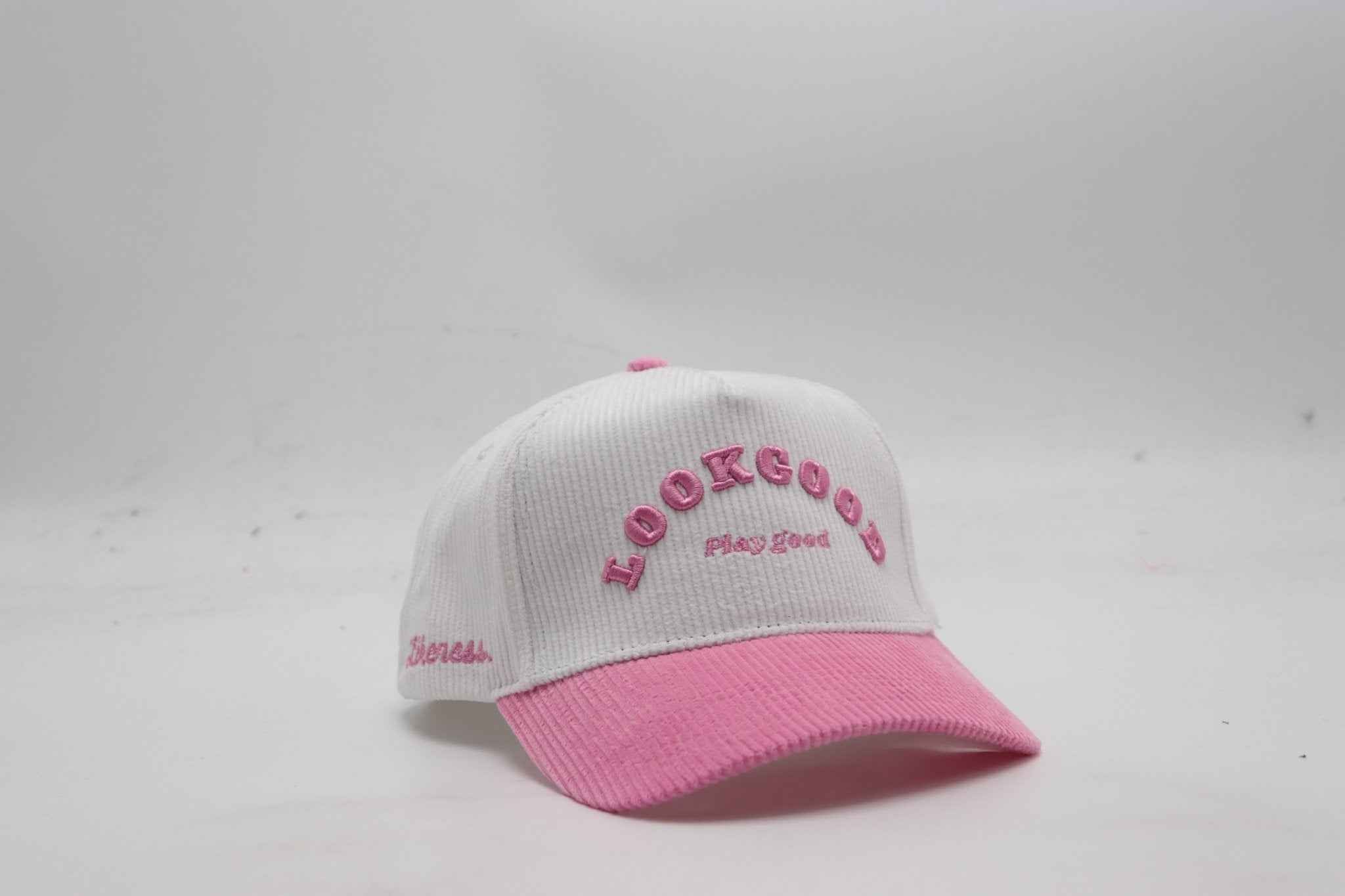 Look Good Play Good Hat Pink Corduroy Edition