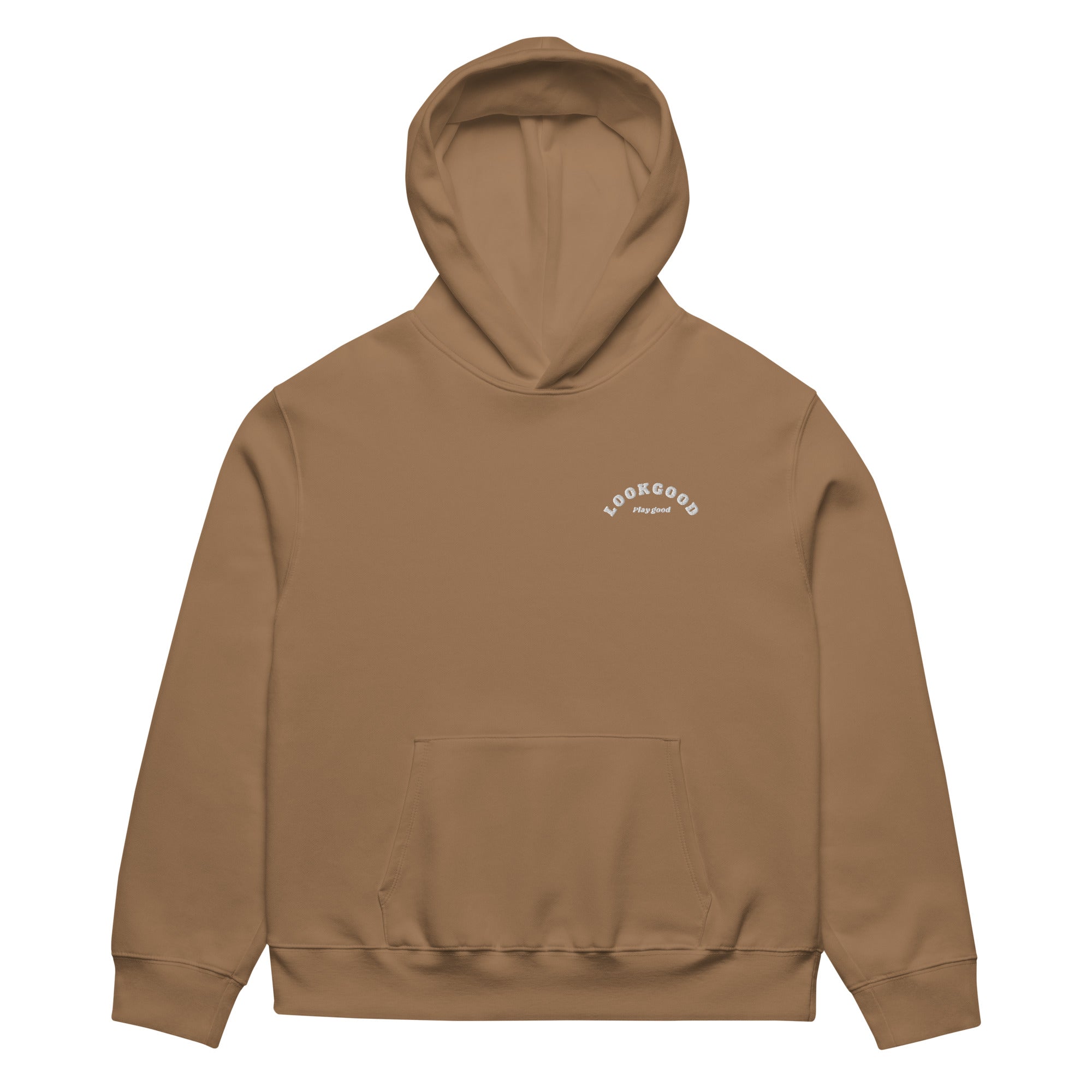 Look Good Play Good Oversized heavyweight hoodie - Likeness Brand