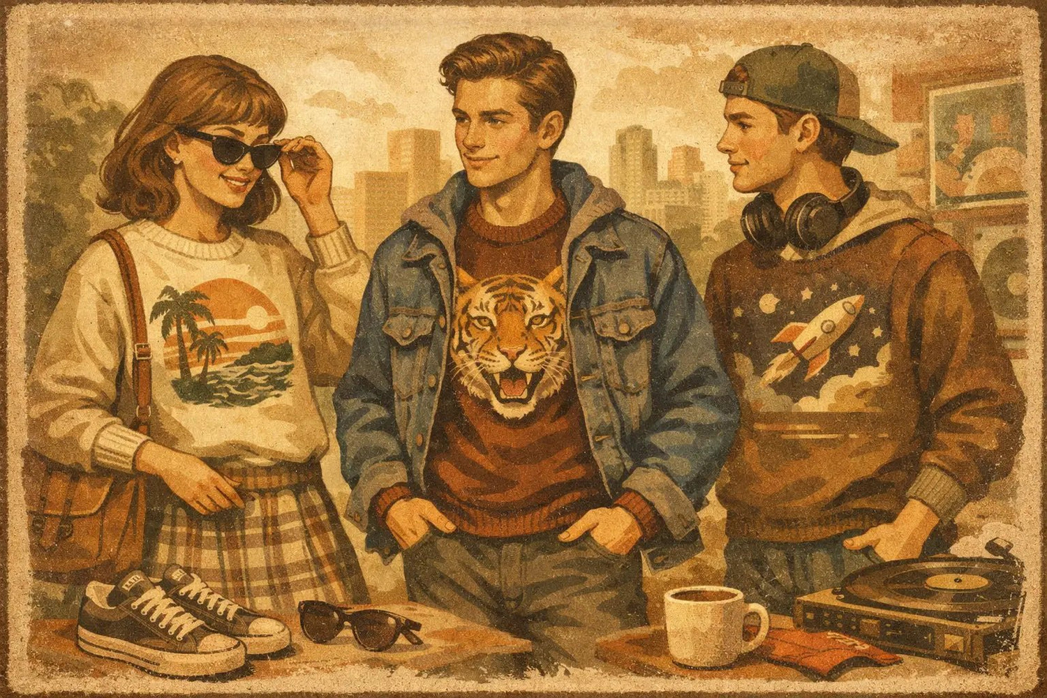 How to Style Graphic Sweatshirts Right - Likeness Brand