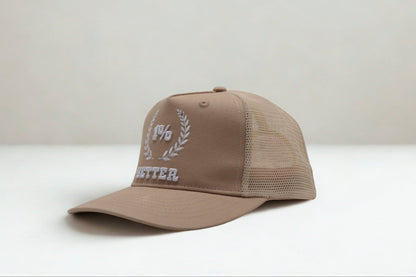 1% Better Mesh Snapback Hat - Likeness Brand
