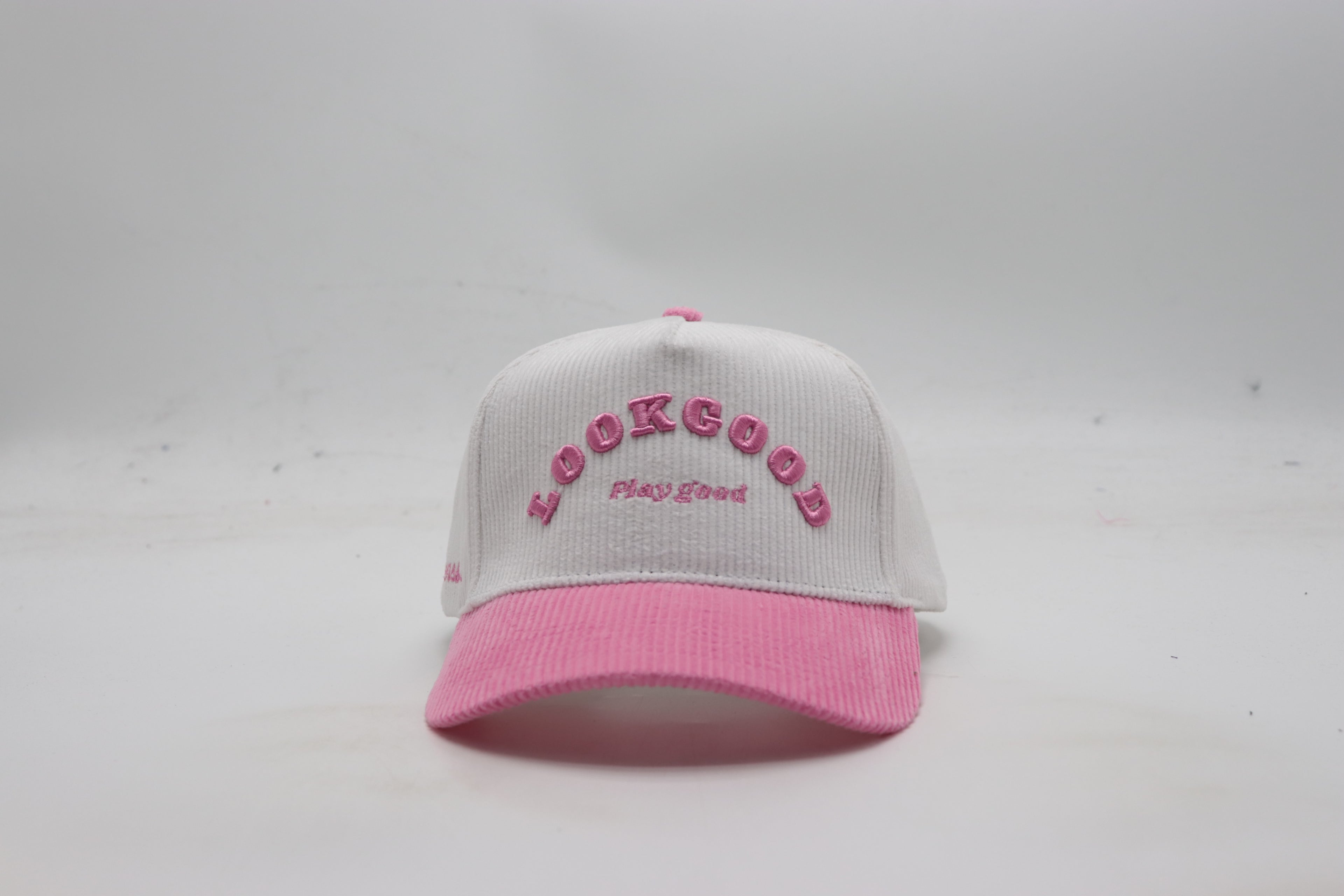Look Good Play Good Hat Pink Corduroy Edition - LIKENE$$ Brand