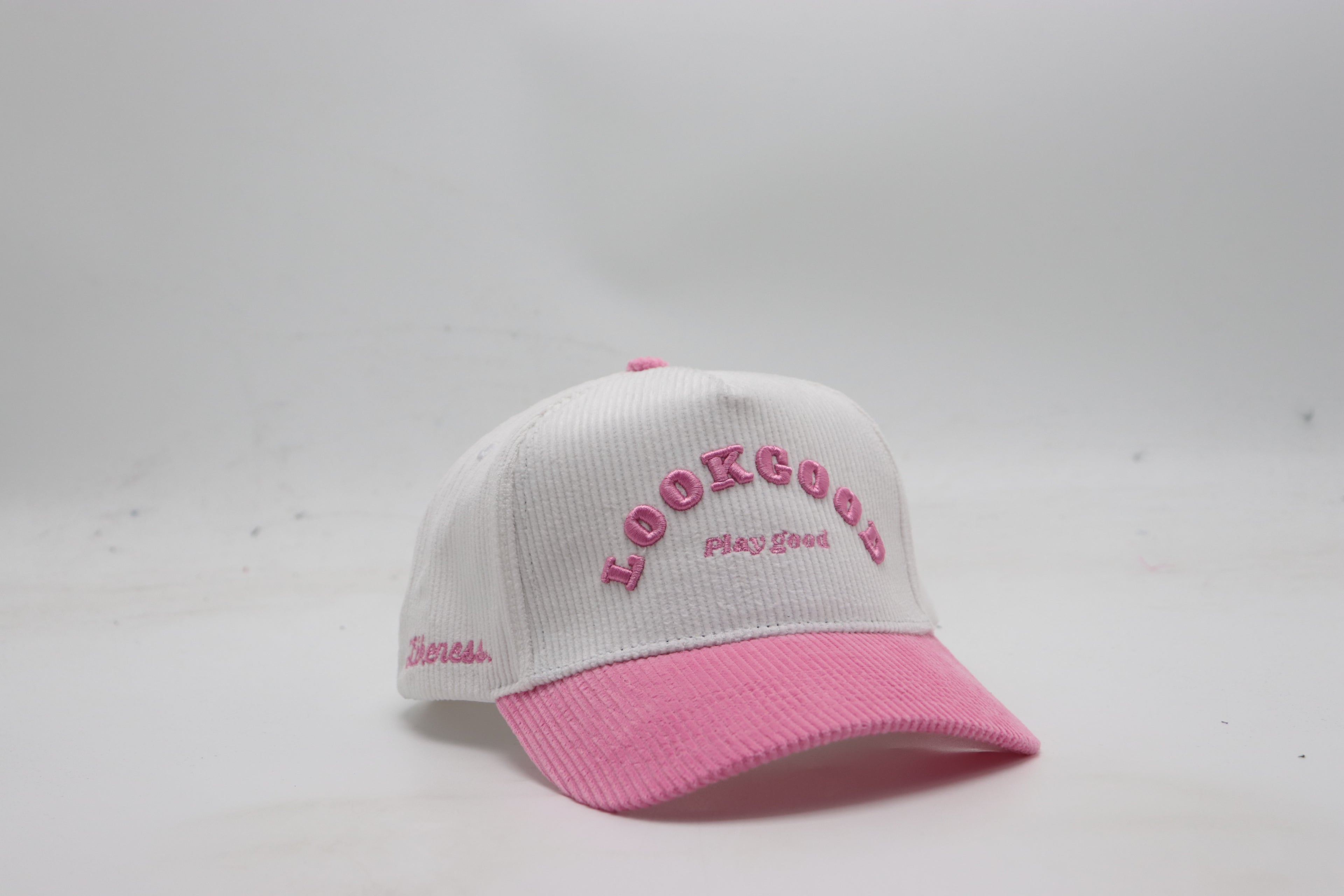 Look Good Play Good Hat Pink Corduroy Edition - LIKENE$$ Brand
