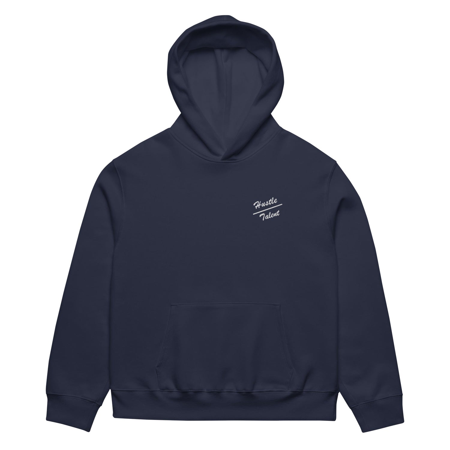 Hustle/Talent Oversized heavyweight hoodie - Likeness Brand