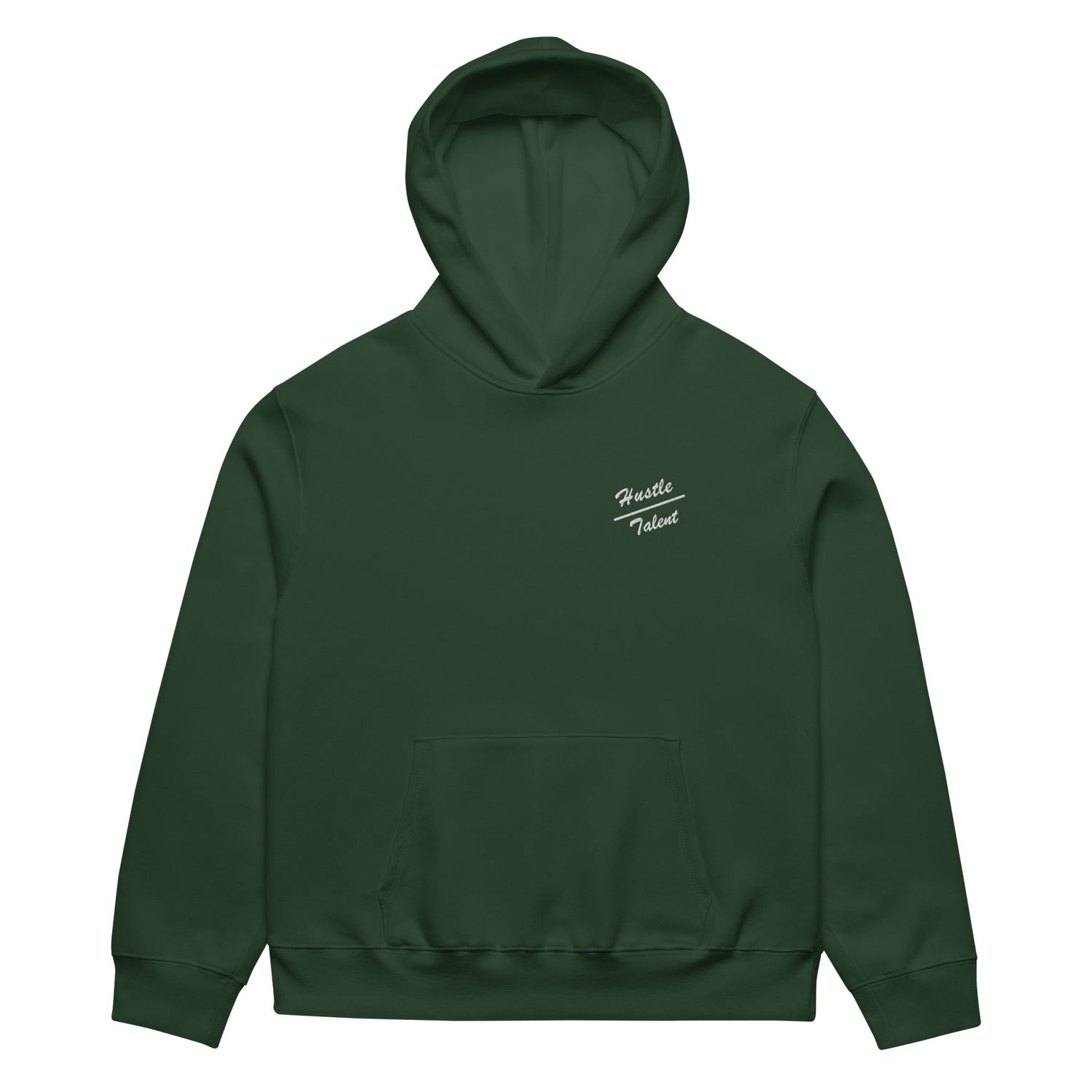 Hustle/Talent Oversized heavyweight hoodie - Likeness Brand
