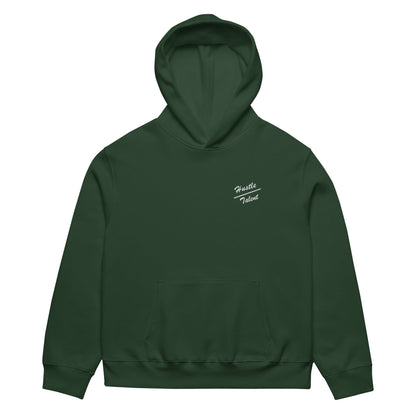 Hustle/Talent Oversized heavyweight hoodie - Likeness Brand