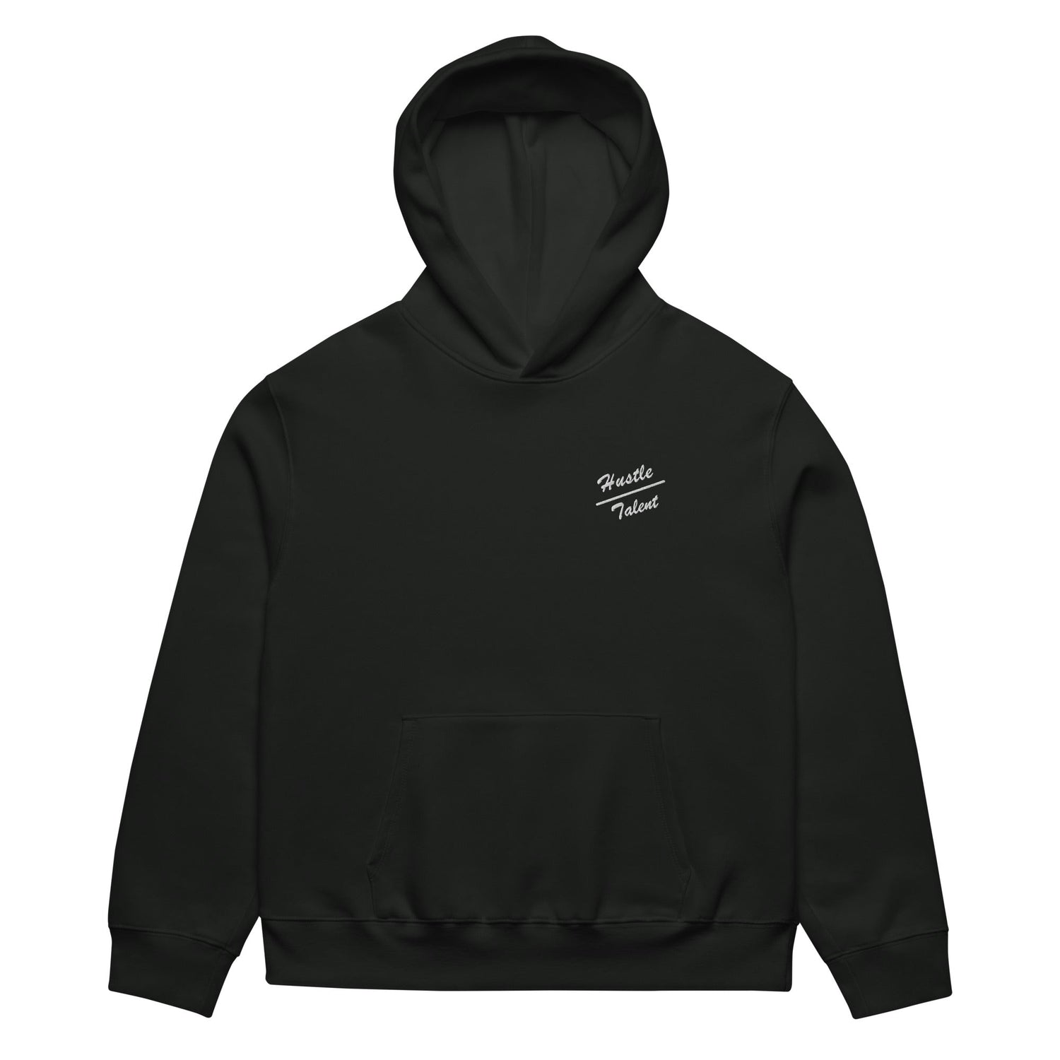 Hustle/Talent Oversized heavyweight hoodie - Likeness Brand