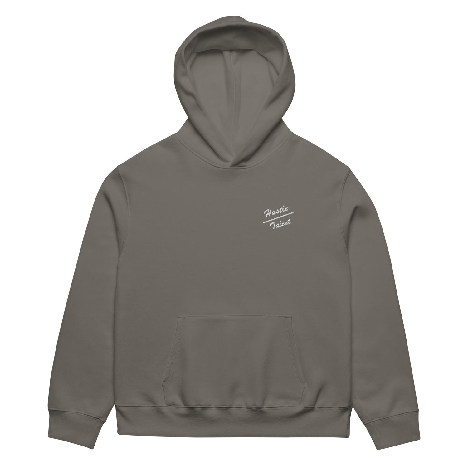 Hustle/Talent Oversized heavyweight hoodie - Likeness Brand