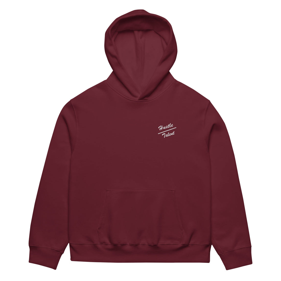 Hustle/Talent Oversized heavyweight hoodie - Likeness Brand