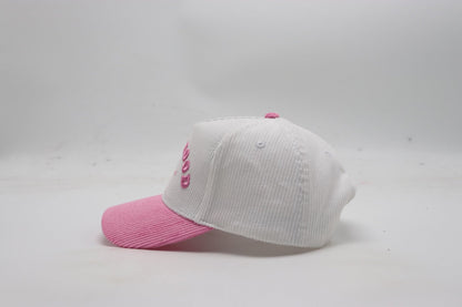 Look Good Play Good Hat Pink Corduroy Edition - Likeness Brand