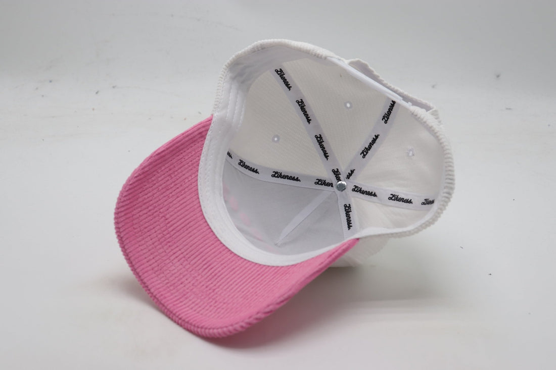 Look Good Play Good Hat Pink Corduroy Edition - Likeness Brand