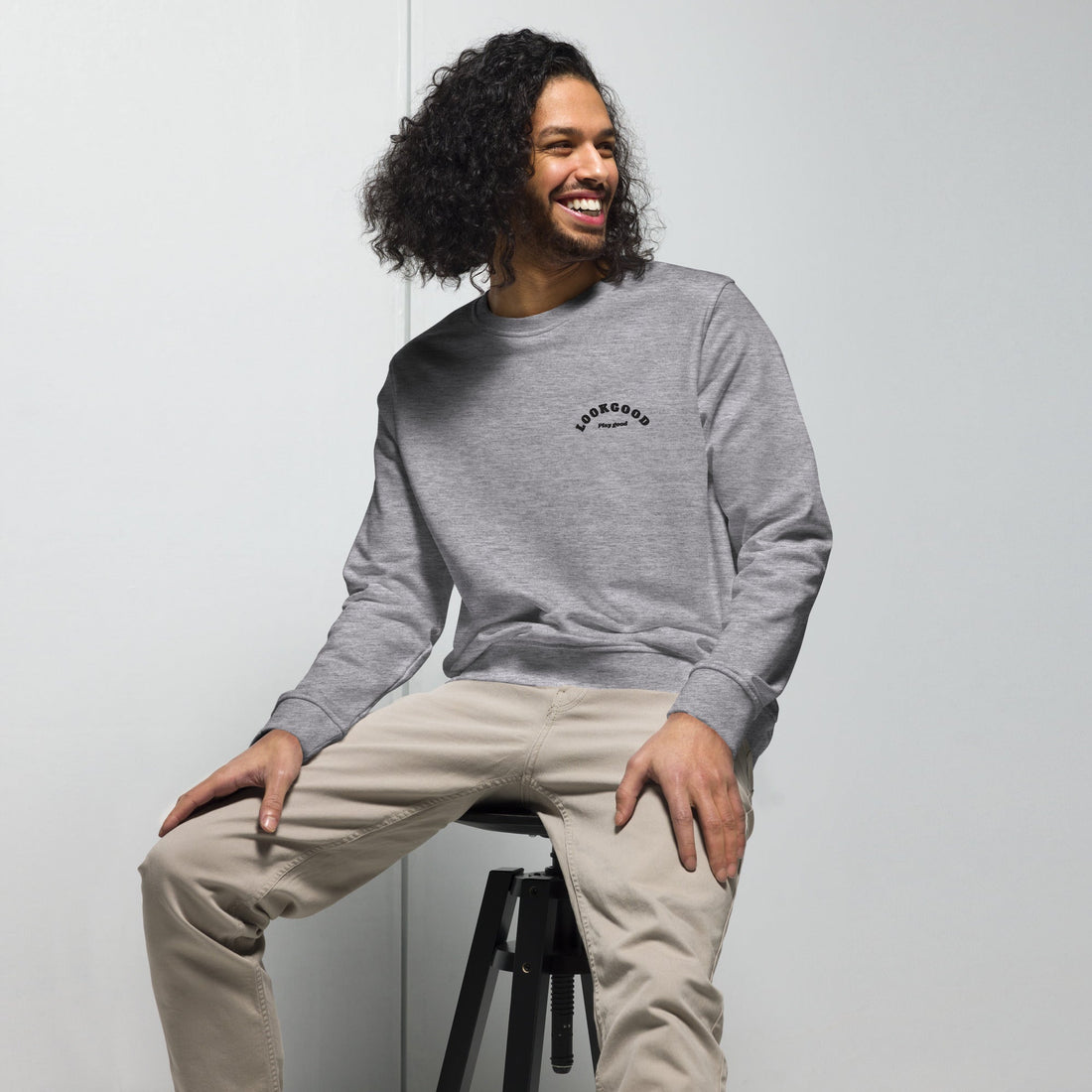 &quot;LOOK GOOD PLAY GOOD&quot; Loose Fit Sweatshirt - LIKENE$$ Brand