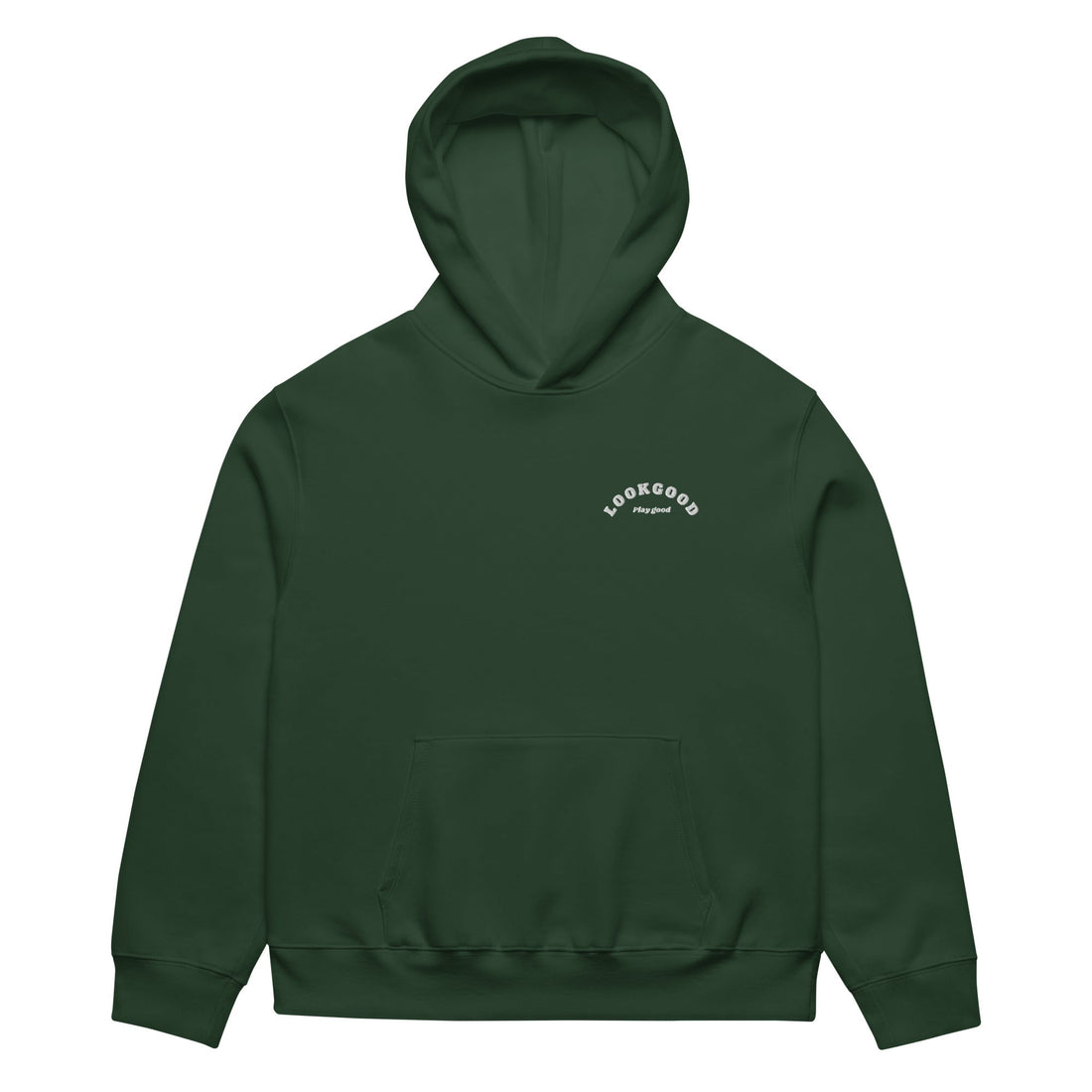 Look Good Play Good Oversized heavyweight hoodie - Likeness Brand